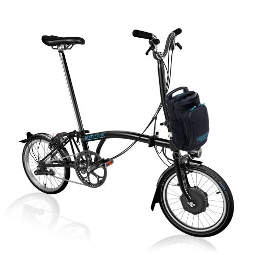 Brompton Electric Black Gloss H6L